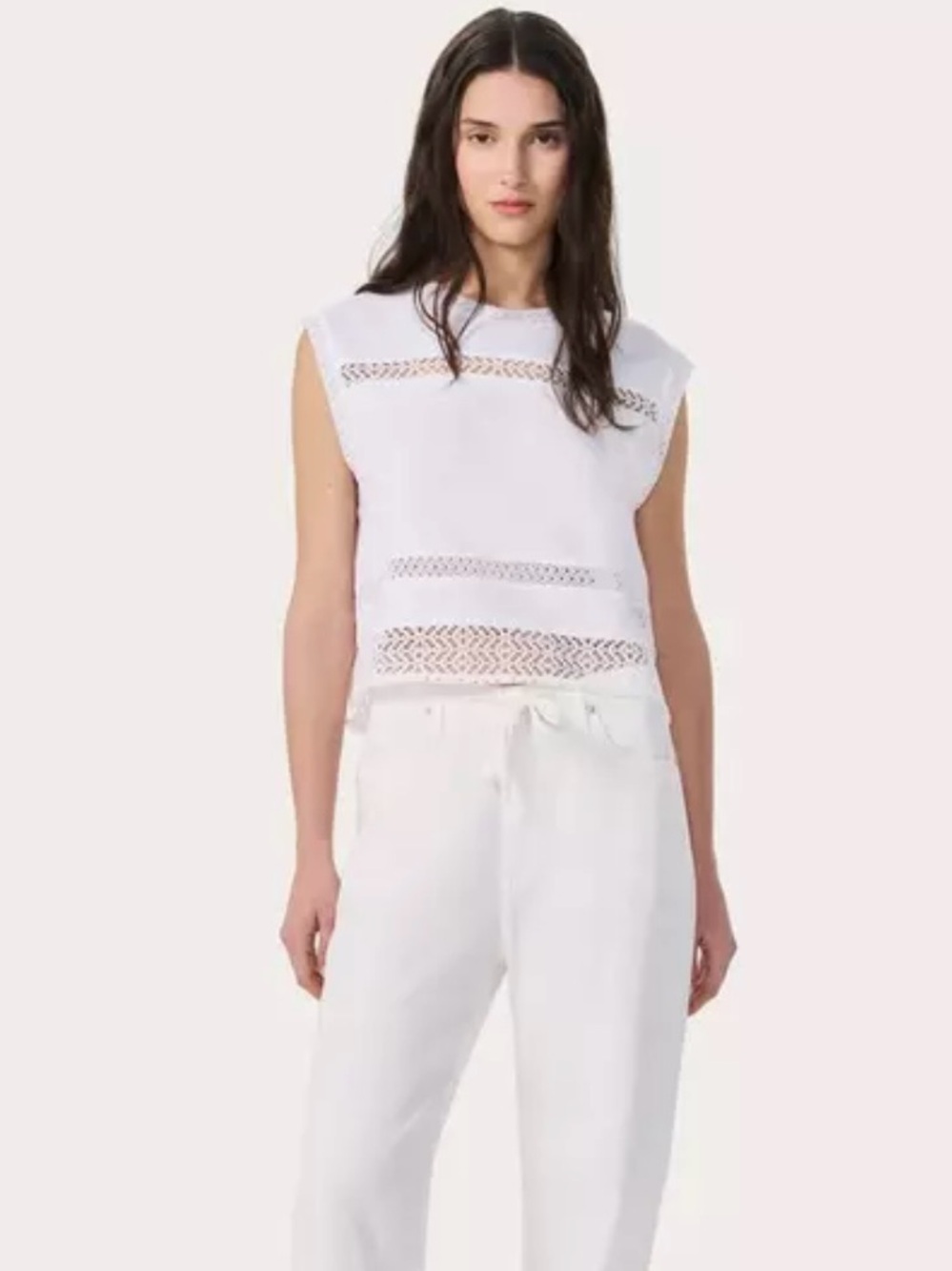 Rag & Bone NWT Rosie White Muscle Tank Top